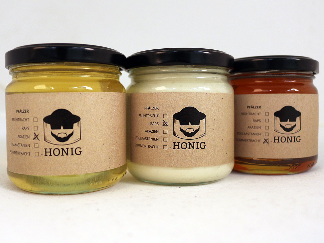 Nassleimetiketten - Imker Julian Gaab